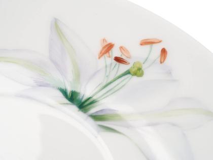Meissen Giant Bloom Espressotasse "Trichterlilie" – Porzellanwaren Tafelporzellan in weiß und aus Porzellan. – Ansicht 3