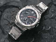 Alpina Alpiner x Fratello Extreme Regulator Automatik Edelstahl 41mm schwarzes Zifferblatt Metallband – Herrenuhren Uhr ohne Datum aus Edelstahl. Das Gehäuse ist rund und silber. Das Edelstahlarmband ist silber. Das Zifferblatt ist ein Index in schwarz. – Ansicht 8