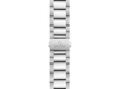 Omega Seamaster Aqua Terra 150M Automatik Edelstahl 43mm hellblaues Zifferblatt Metallband – Herrenuhren Uhr mit Datum aus Edelstahl. Das Gehäuse ist rund und silber. Das Edelstahlarmband ist silber. Das Zifferblatt ist ein Index in blau. – Ansicht 6