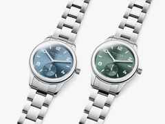 Nomos Glashütte Club Sport neomatik 37 Petrol Automatik Edelstahl grünes Zifferblatt Metallband Glasboden – Herrenuhren Uhr ohne Datum aus Edelstahl. Das Gehäuse ist rund und silber. Das Edelstahlarmband ist silber. Das Zifferblatt ist arabisch Index und grün. – Ansicht 3