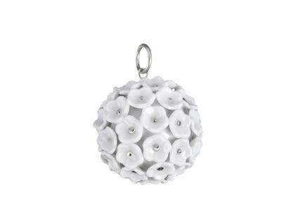 Meissen Blütenanhänger  Blossom Schneeballblüte weiß – Anhänger Anhänger ohne Besatz in weiß und aus 750 Weißgold und Porzellan.