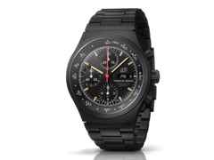 Porsche Design Chronograph 1 - Hodinkee 2024 Limited Edition Automatik Titan beschichtet 41mm schwarzes Zifferblatt Metallband beschichtet – Herrenuhren Chronograph aus Titan und Titancarbid beschichtet. Das Gehäuse ist rund und schwarz. Das Titanarmband ist schwarz. Das Zifferblatt ist arabisch Index und schwarz. – Ansicht 2