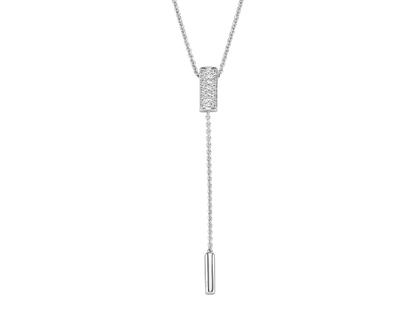 Halsschmuck Collierkette aus 585 Weißgold.