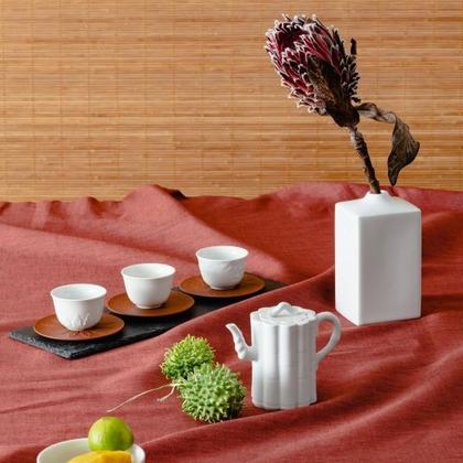 Meissen Tee-Set Zen Tea Ceremony – Porzellanwaren Tafelporzellan in weiß und aus Porzellan. – Ansicht 2