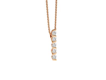 Niessing Vivida Anhänger Classic Red 3,5mm mit Brillanten 0,800ct – Anhänger Anhänger mit Besatz aus 750 Rotgold.