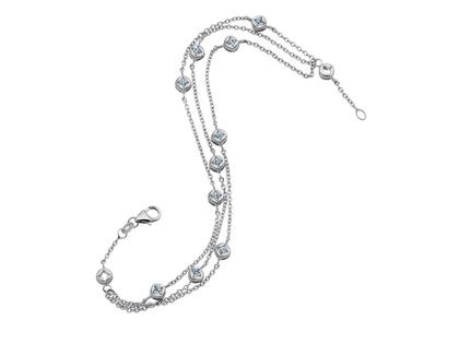 Giloy-Bellaluce Bella Luce Zarah Armband 1,00ct – Armschmuck Armband aus 585 Weißgold.