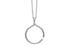Heiring Traumfänger Anhänger Medium Silber – Anhänger Anhänger mit Besatz aus 925 Silber und und rhodiniert.