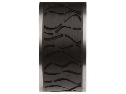 Apero Carbon Ring 12 mm – Ringe Ring aus Edelstahl, Carbon und und .
