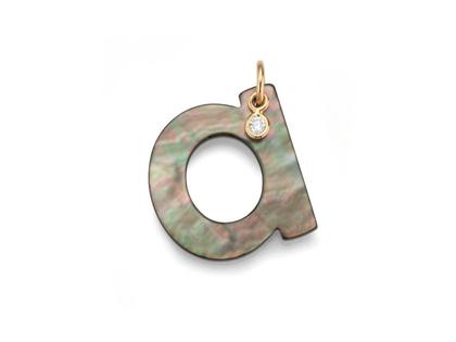Anhänger Anhänger mit Besatz aus 750 Rotgold.