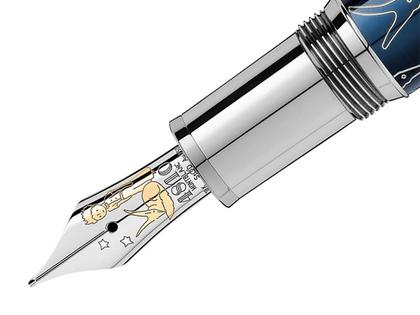 Montblanc Le Petit Prince Solitaire LeGrand Füllfederhalter – Schreibgeräte Füllfederhalter aus 750 Gelbgold. – Ansicht 2