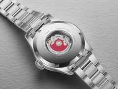 Oris Big Crown Automatik Edelstahl 34mm beiges Zifferblatt Metallband – Damenuhren Uhr ohne Datum aus Edelstahl. Das Gehäuse ist rund und silber. Das Edelstahlarmband ist silber. Das Zifferblatt ist ein Index in beige. – Ansicht 5