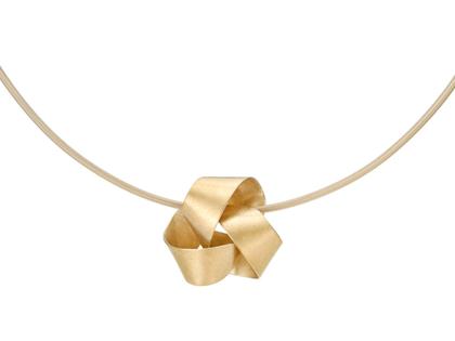 Niessing Papyr Anhänger  Classic Yellow 8mm – Anhänger Anhänger ohne Besatz aus 750 Gelbgold.