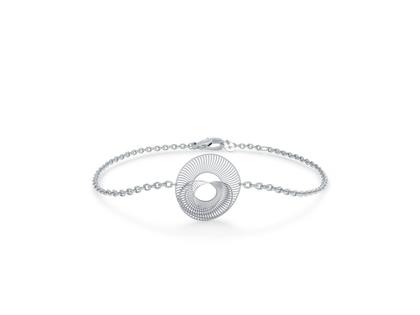 Niessing Mirage Loop Armband Platin 18cm – Armschmuck Armband in grau und aus 950 Platin.