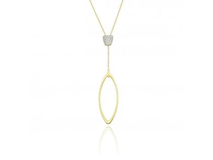 Chimento Link Sensi Collier Gelbgold 75,0cm mit Brillanten 0,250ct – Halsschmuck Collier in gelbgold und aus 750 Gelbgold.