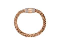 Fope Love Nest Flex'It Armband Roségold 1 Schmuckelement Brillanten 2,35ct M flexibel – Armschmuck Armband aus 750 Rotgold. – Ansicht 2