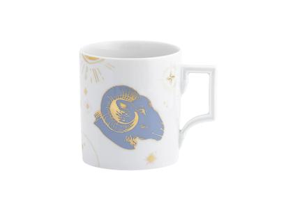 Meissen Zodiac Collection Henkelbecher "Widder" – Porzellanwaren Tafelporzellan in weiß und aus Porzellan.