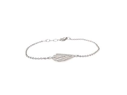 Heiring Faggio Armband Klein Silber – Armschmuck Armband aus 925 Silber und und rhodiniert.