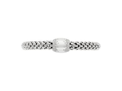 Fope Love Nest Flex'It Armband Weißgold 1 Schmuckelement Brillanten 1,07ct M flexibel – Armschmuck Armband aus 750 Weißgold. – Ansicht 3