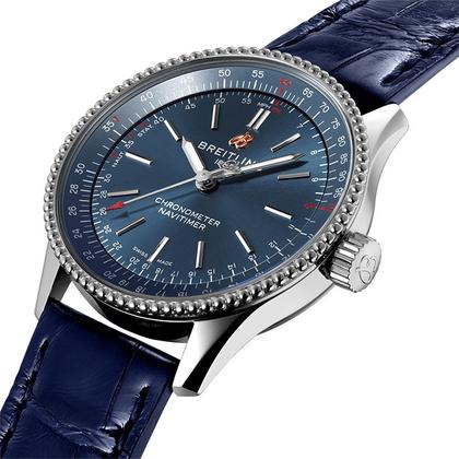 Breitling Navitimer 1 Automatic 35 blaues Zifferblatt, blaues  