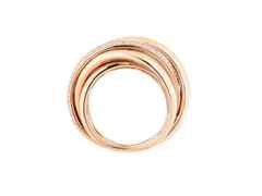 Capolavoro Cielo Ring Roségold  mit Brillanten – Ringe Ring mit Besatz aus 750 Rotgold. – Ansicht 2