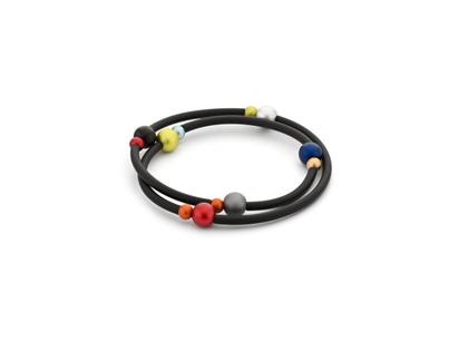 Step by Step Armband Edelstahl mit bunten Kugeln – Armschmuck Armband aus Aluminium, Edelstahl und und .