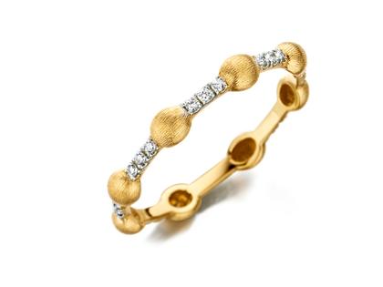 Nanis Dancing in the Rain Elite Ring Gelbgold 0,14 ct – Ringe Ring aus 750 Gelbgold.