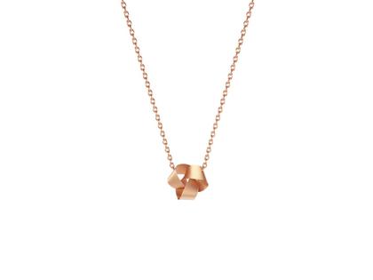 Niessing Papyr Collier Classic Red 45cm – Halsschmuck Collier aus 750 Rotgold.
