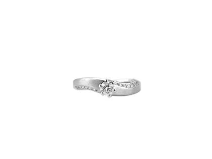 N1 Diamonds Ring Weißgold mit Brillanten 0,350ct – Ringe Ring mit Besatz aus 585 Weißgold.