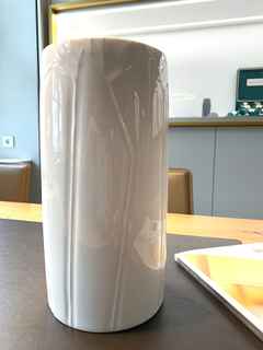 Meissen Vase weiß 26,5 cm – Porzellanwaren Porzellanvase in weiß und aus Porzellan. – Ansicht 2