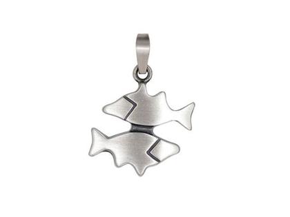 Nordform Sternzeichen Anhänger – Anhänger Anhänger ohne Besatz aus 925 Silber.
