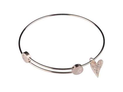 Ernstes Design A208 Armreif – Armschmuck Armreif aus Edelstahl und und vergoldet.