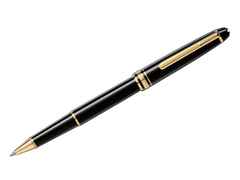 Montblanc Meisterstück Classique Rollerball Edelharz vergoldet – Schreibgeräte Rollerball aus Edelharz und und vergoldet.