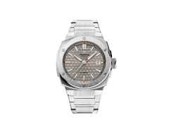 Alpina Alpiner Extreme Automatik Edelstahl 39mm beiges Zifferblatt Metallband – Herrenuhren Uhr mit Datum aus Edelstahl. Das Gehäuse ist rund und silber. Das Edelstahlarmband ist silber. Das Zifferblatt ist ein Index in beige.