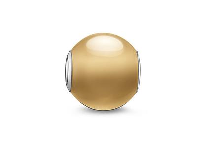 Thomas Sabo Karma K0044 Bead Silber Naturachat – Anhänger Anhänger ohne Besatz aus 925 Silber.