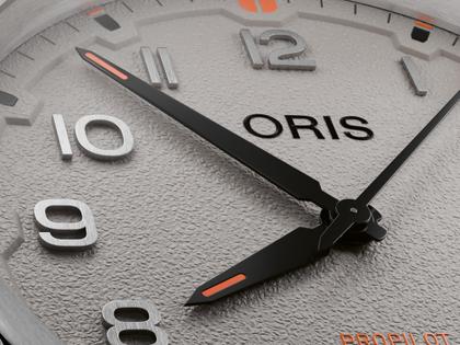 Oris ProPilot Date Automatik Edelstahl 41mm graues Zifferblatt Metallband – Herrenuhren Uhr mit Datum aus Edelstahl. Das Gehäuse ist rund und silber. Das Edelstahlarmband ist silber. Das Zifferblatt ist arabisch und grau. – Ansicht 2