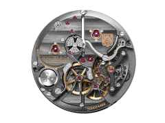 H. Moser & Cie. Streamliner Perpetual Calendar Anthrazit Fumé Handaufzug Edelstahlband 42mm graues Zifferblatt Metallband – Herrenuhren Uhr mit Datum aus Edelstahl. Das Gehäuse ist rund und silber. Das Edelstahlarmband ist silber. Das Zifferblatt ist ein Index in grau. – Ansicht 4