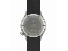 Sinn Spezialuhren U50 DS Taucheruhr Automatik Edelstahl 41mm Dekorschliff-Zifferblatt Metallband Limited Edition – Herrenuhren Uhr mit Datum aus Edelstahl. Das Gehäuse ist rund und grau. Das Edelstahlarmband ist grau. Das Zifferblatt ist ein Index in grau. – Ansicht 2