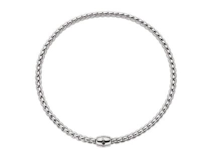 Halsschmuck Collier aus 750 Weißgold.