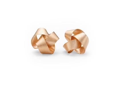 Niessing Papyr Ohrstecker   Classic Red 4mm – Ohrschmuck Ohrstecker aus 750 Rotgold.