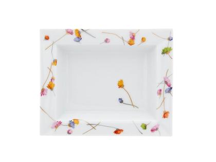 Meissen Vide-Poche klein "Precious Flowers" – Porzellanwaren Porzellandekoration in weiß und aus Porzellan und vergoldet.