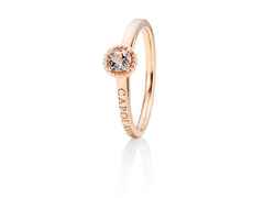 Capolavoro Amore Mio Ring Roségold mit Morganit – Ringe Ring mit Besatz aus 750 Rotgold.