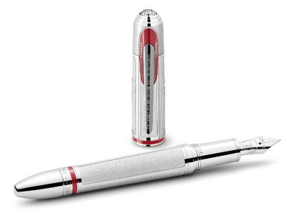 Montblanc Limited Edition Great Characters Enzo Ferrari 1898 Füllfederhalter – Schreibgeräte Füllfederhalter aus 750 Weißgold, Metall und und platiniert. – Ansicht 5