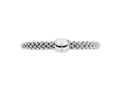 Fope Love Nest Flex'It Armband Weißgold 1 Schmuckelement Brillant 0,020ct M flexibel – Armschmuck Armband aus 750 Weißgold. – Ansicht 3