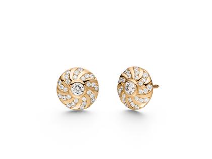 Schaffrath 360° - Three Sixty Ohrstecker Gelbgold mit Brillanten 0,500ct – Ohrschmuck Ohrstecker in gelbgold und aus 750 Gelbgold.