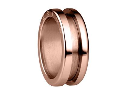 Bering Arctic Symphony Außenring schmal blank Edelstahl IP Rosé – Ringe Ring aus Edelstahl, IP beschichtet und und .