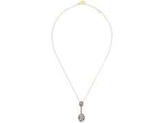 Nanis Ipanema Collier Gelbgold Rutilquarz dunkel – Halsschmuck Collier aus 750 Gelbgold. – Ansicht 2