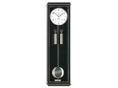 Erwin Sattler Seilzug Regulator Wanduhr Classica S 100 schwarz – Großuhren Wanduhr aus . Das Gehäuse ist rechteckig und schwarz. Das Zifferblatt ist arabisch Index und weiß.