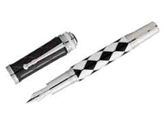 Montblanc Great Characters Homage to Queen Limited Edition 1975  Füllfederhalter Harlekin – Schreibgeräte Füllfederhalter aus 750 Gelbgold, Edellack und und .