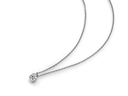 Halsschmuck Collier aus 950 Platin.