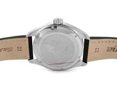 Juwelier Roller Alpiner Regulateur Automatik Edelstahl 45mm schwarz AL-650BBS5E6 Full Set mit Garantie Occasion Neu – Herrenuhren Uhr ohne Datum aus Edelstahl. Das Gehäuse ist rund und silber. Das Lederarmband ist schwarz. Das Zifferblatt ist arabisch Index und schwarz. – Ansicht 2